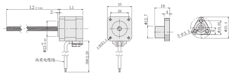 35丝杆最新91视频网站尺寸图